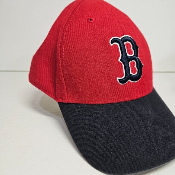 ‘47 Brand Boston Red Sox Fitted Stretch Hat Red Cooperstown Collection MLB - Picture 5 of 9